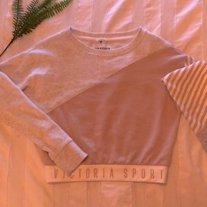 Crop top sweatshirt